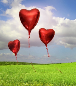 Love Balloons - Obrázkek zdarma pro iPhone 6 Plus