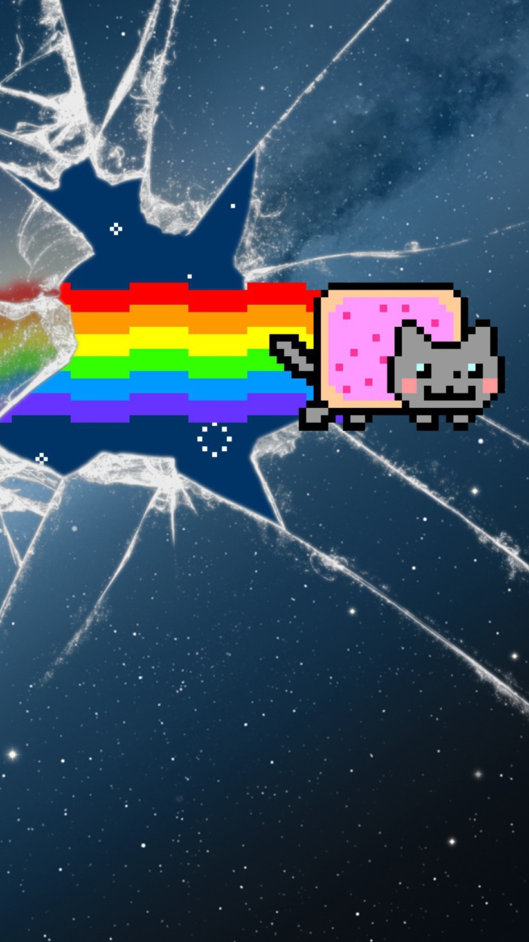 Mountain Lion Nyan Cat screenshot #1 1080x1920