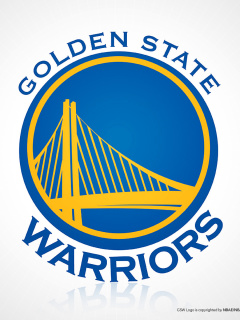 Das Golden State Warriors, Pacific Division Wallpaper 240x320