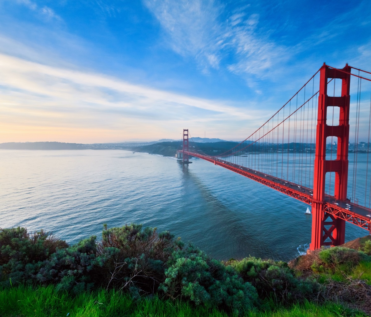 Screenshot №1 pro téma San Francisco, Golden gate bridge 1200x1024