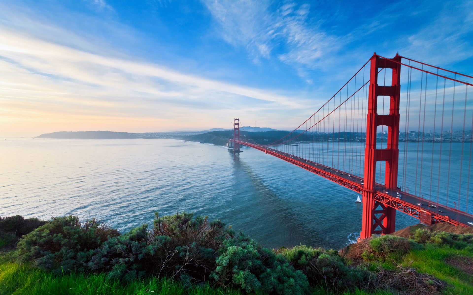 San Francisco, Golden gate bridge screenshot #1 1920x1200