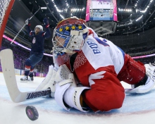 Screenshot №1 pro téma Usa Russia Hockey Olympics 220x176