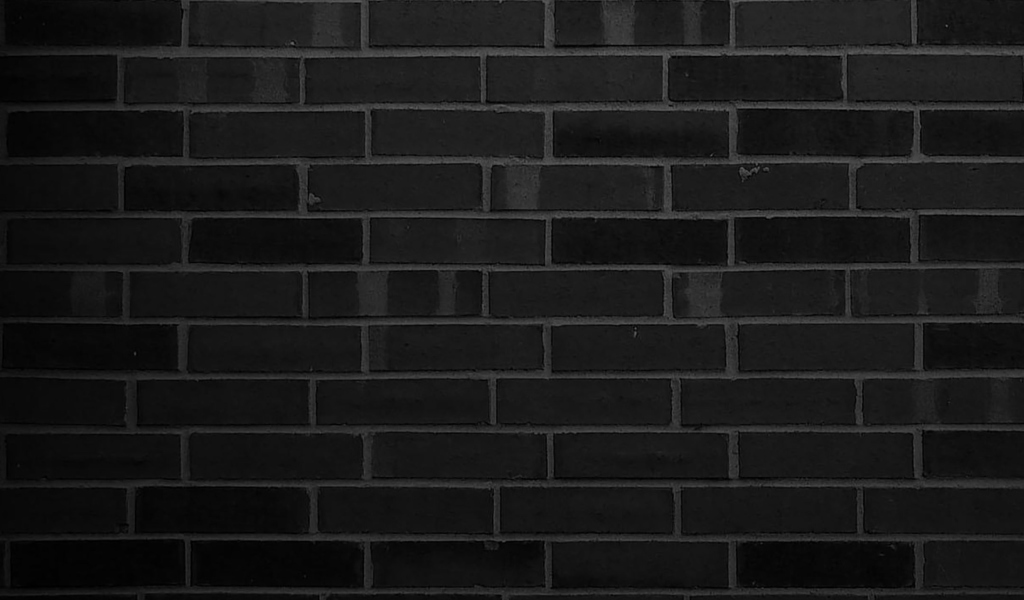 Black Brick Wall wallpaper 1024x600