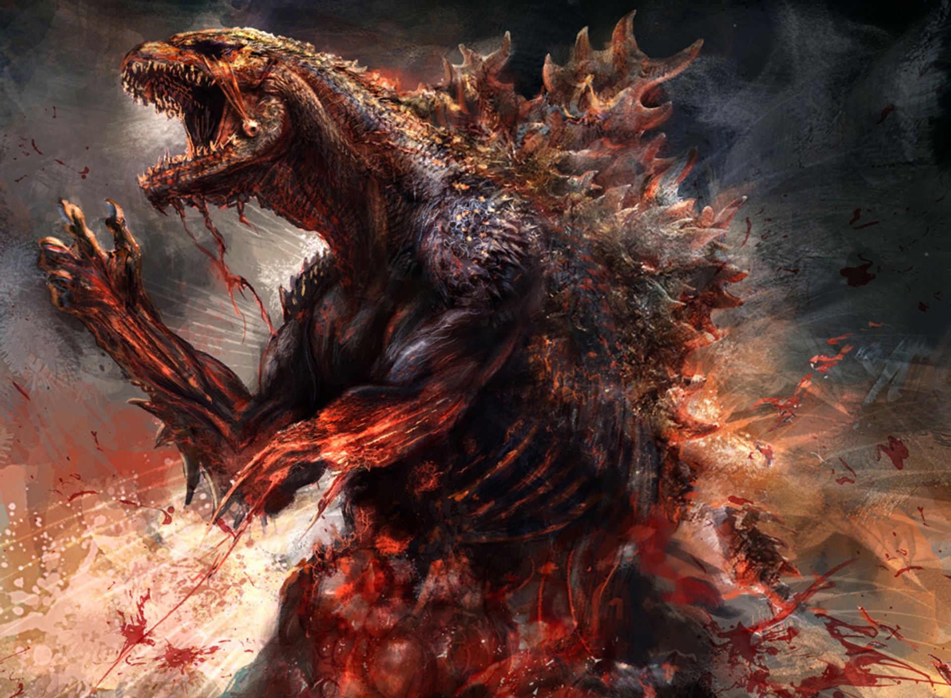 Screenshot №1 pro téma Godzilla 2014 Concept 1920x1408