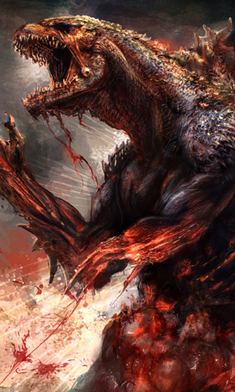Screenshot №1 pro téma Godzilla 2014 Concept 480x800
