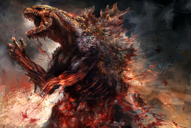Обои Godzilla 2014 Concept