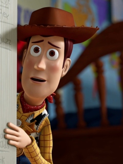 Das Toy Story - Woody Wallpaper 240x320