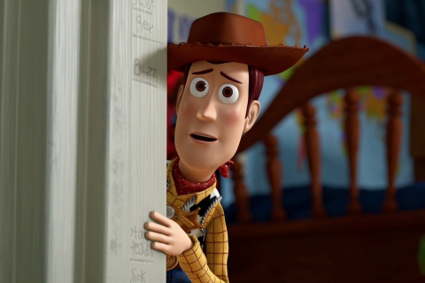 Обои Toy Story - Woody 480x320