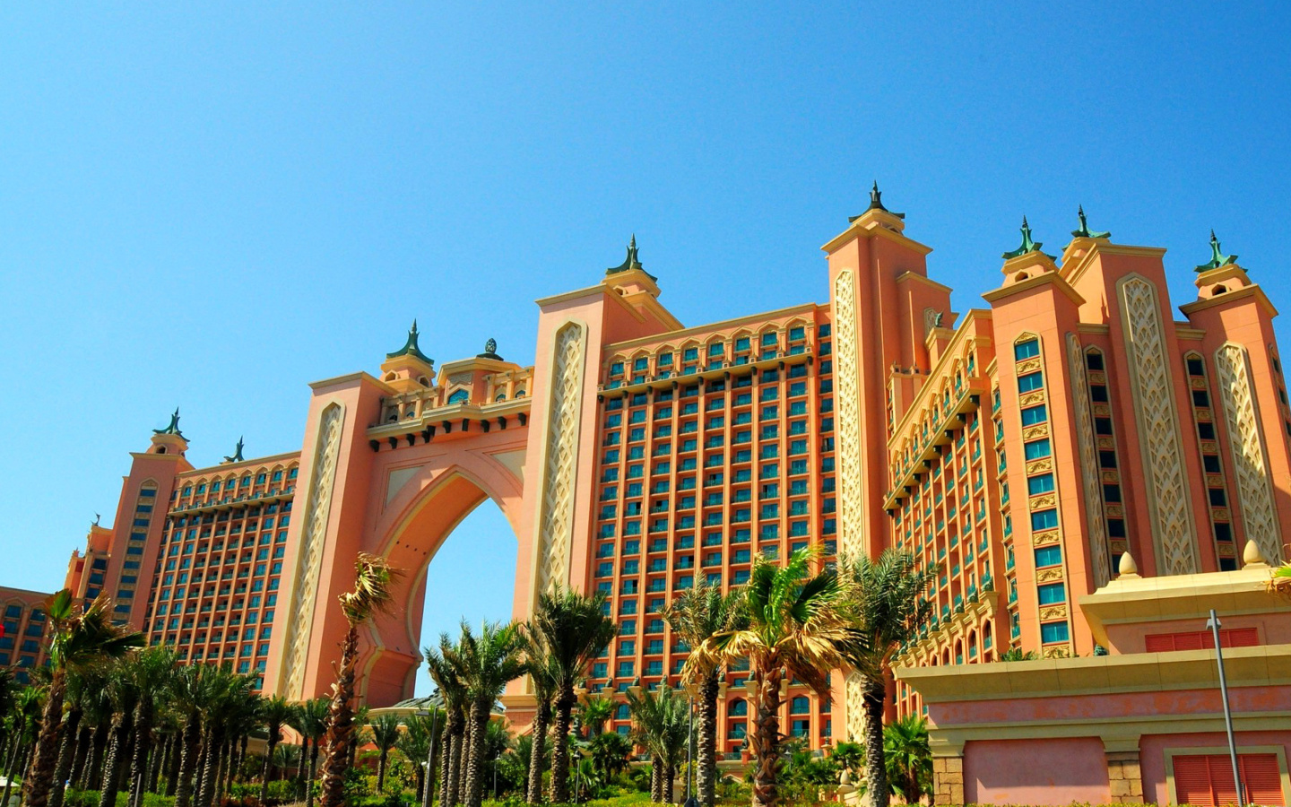 Fondo de pantalla Atlantis The Palm Hotel & Resort, Dubai 1440x900