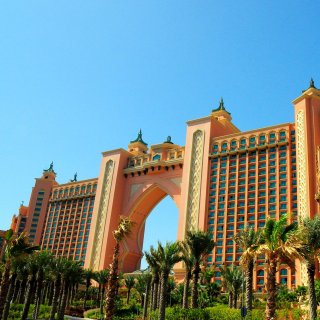 Kostenloses Atlantis The Palm Hotel & Resort, Dubai Wallpaper für 1024x1024