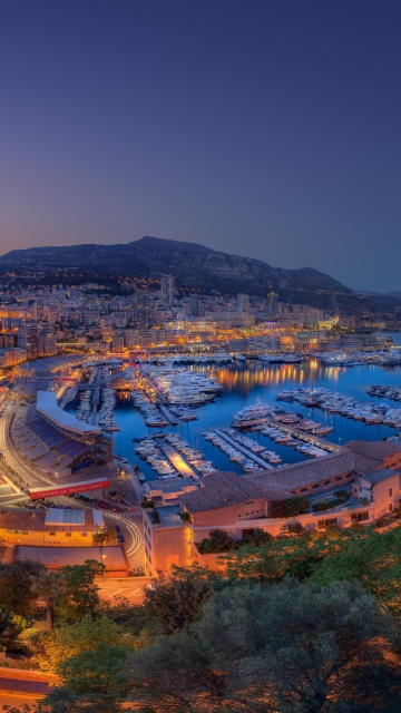 Fondo de pantalla Monaco Grand Prix 360x640