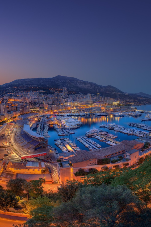 Das Monaco Grand Prix Wallpaper 640x960
