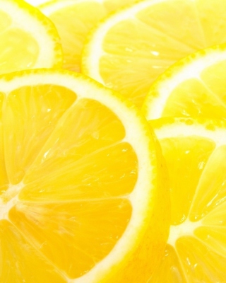 Macro Lemon sfondi gratuiti per iPhone 4S