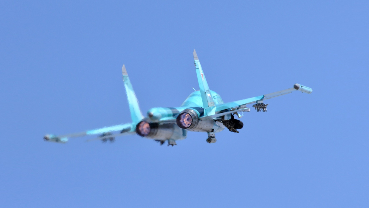 Fondo de pantalla Military Sukhoi Su 34 1280x720