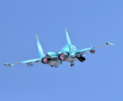 Обои Military Sukhoi Su 34 176x144