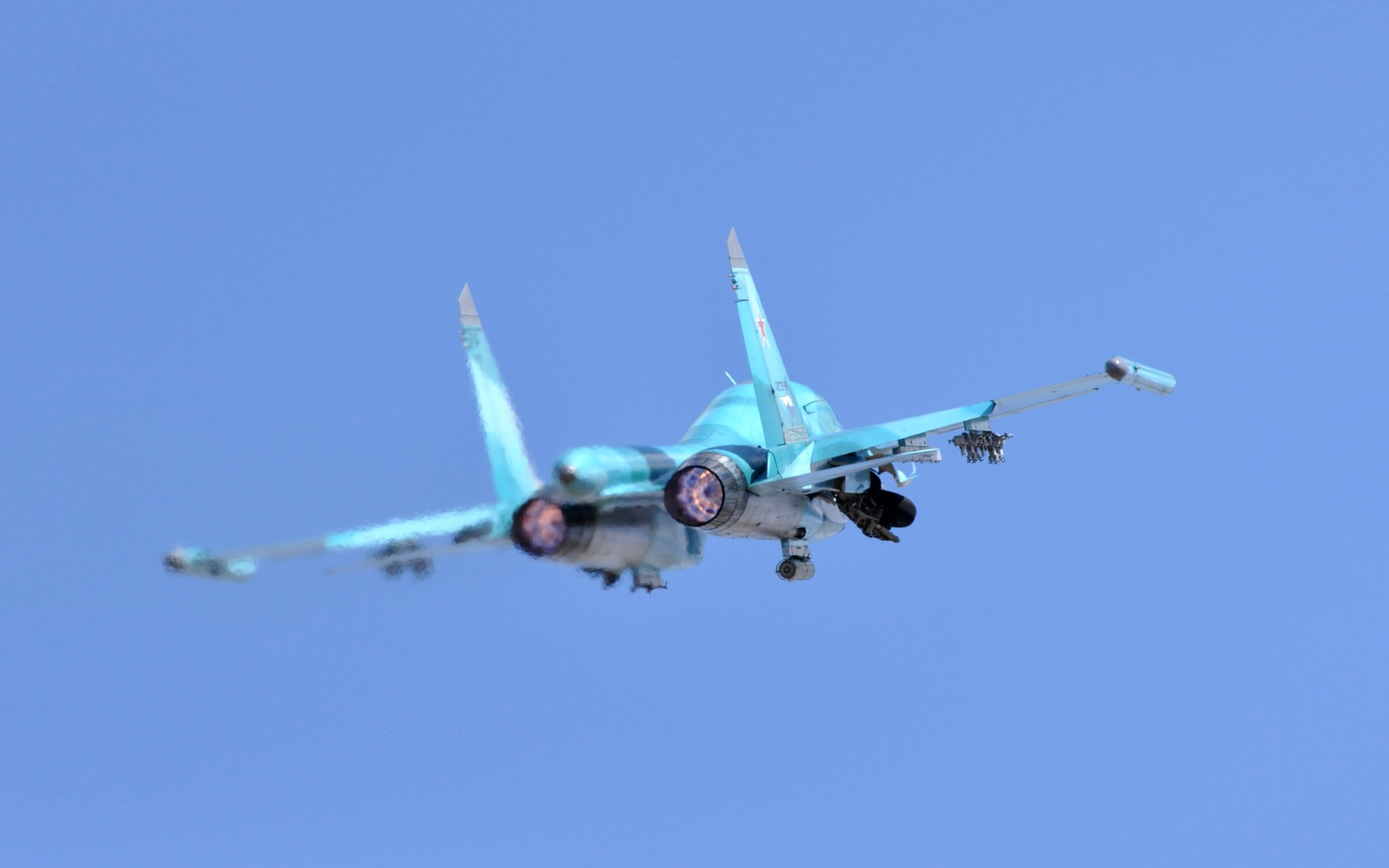 Обои Military Sukhoi Su 34 2560x1600