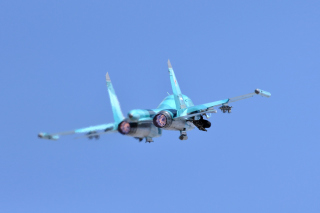 Military Sukhoi Su 34 Wallpaper for Android, iPhone and iPad