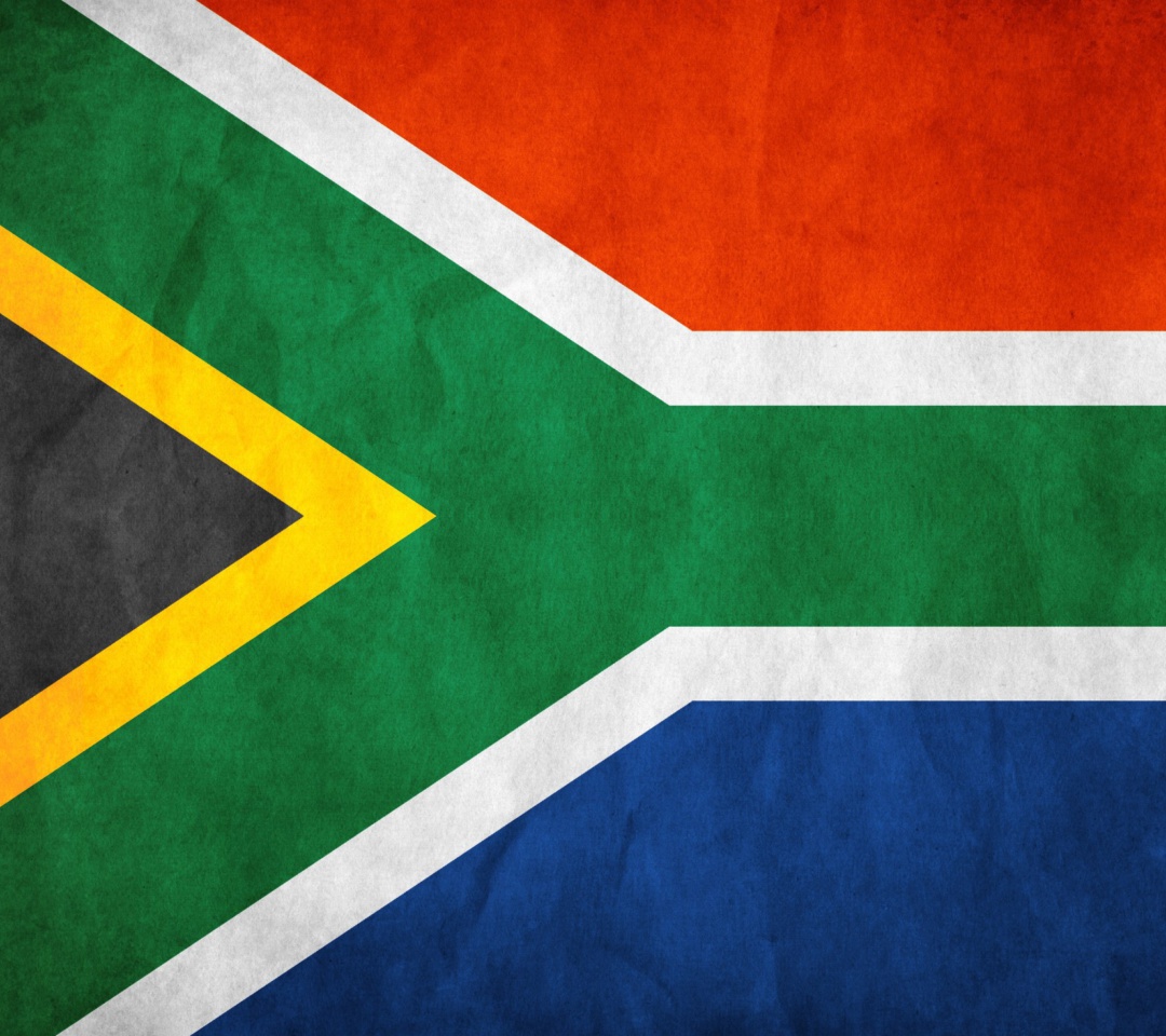 South Africa Flag wallpaper 1080x960