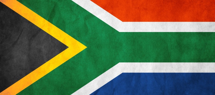 Sfondi South Africa Flag 720x320