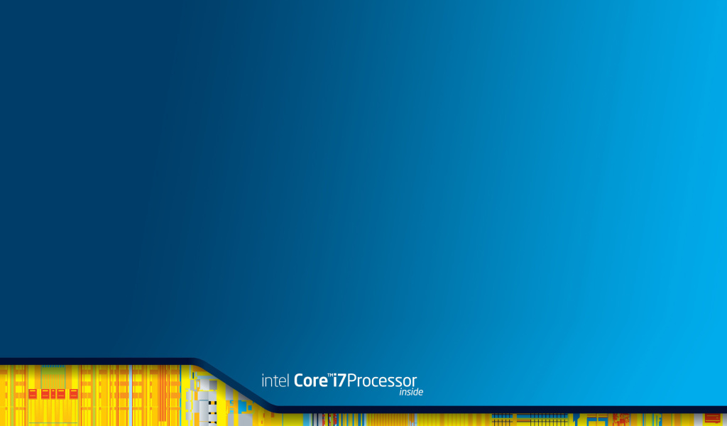 Fondo de pantalla Intel Core i7 Processor 1024x600