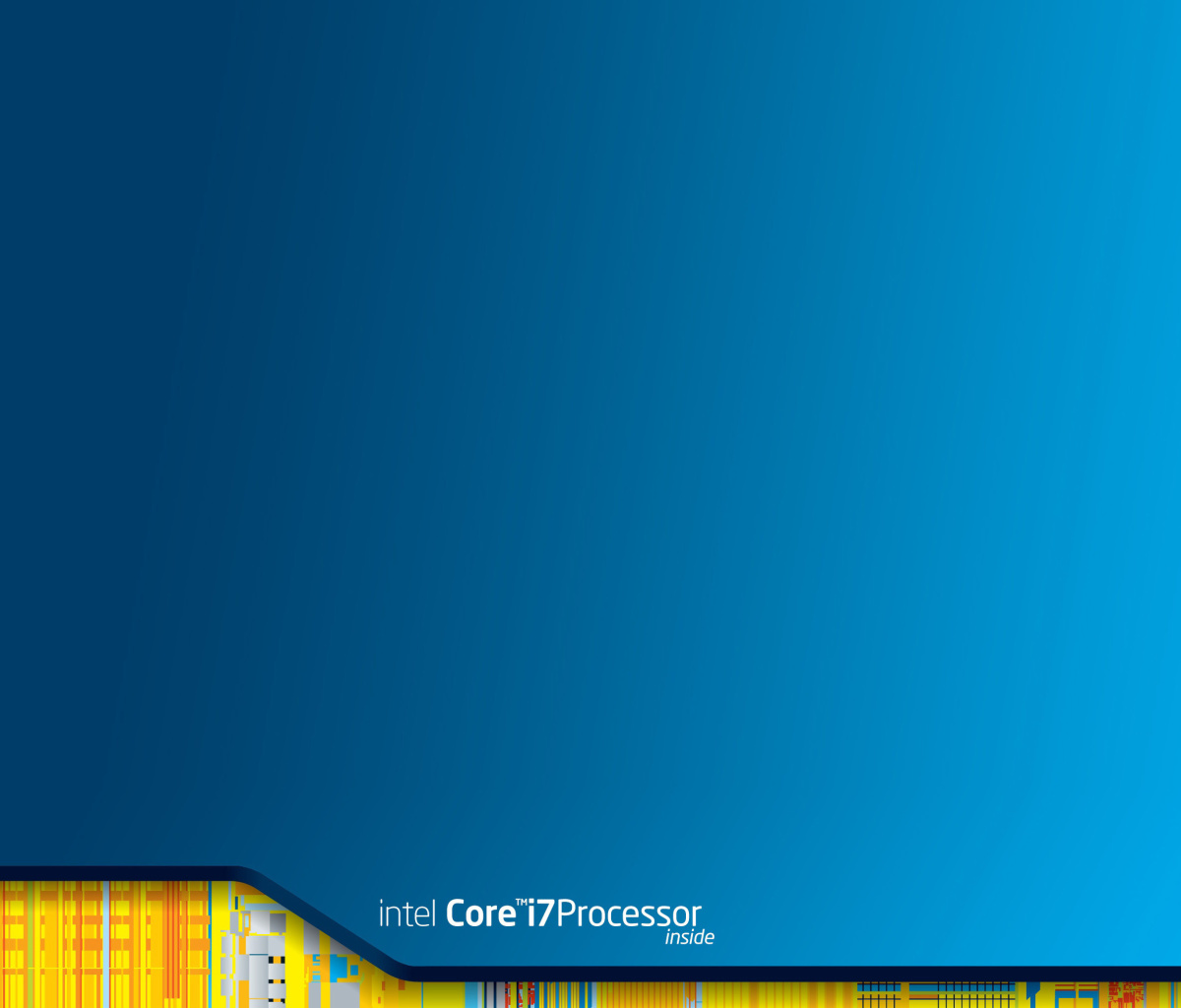 Das Intel Core i7 Processor Wallpaper 1200x1024