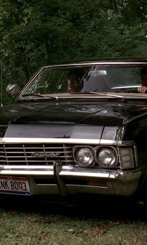 Fondo de pantalla 1967 Chevrolet Impala 480x800