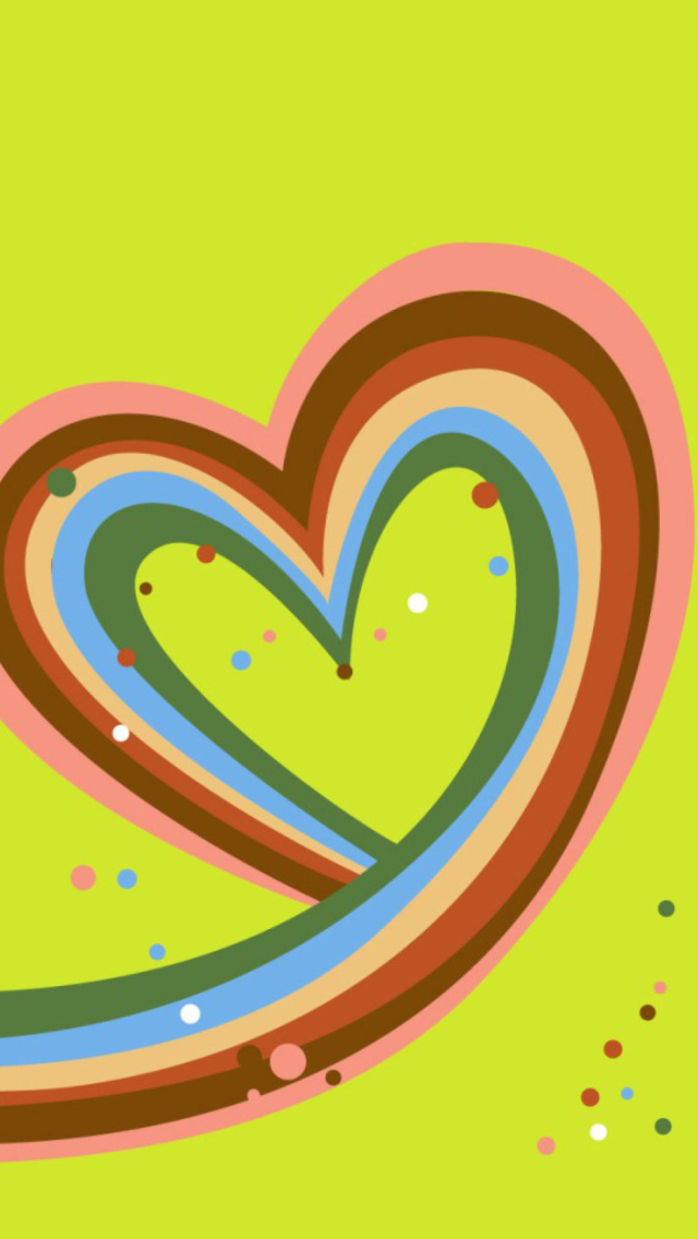 Valentine Heart wallpaper 640x1136