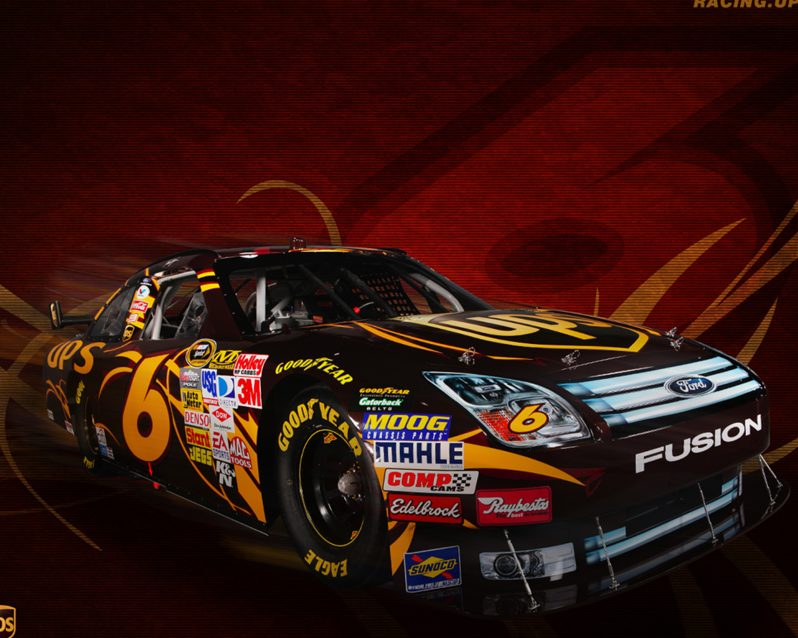 Screenshot №1 pro téma Ford Fusion NASCAR 1600x1280