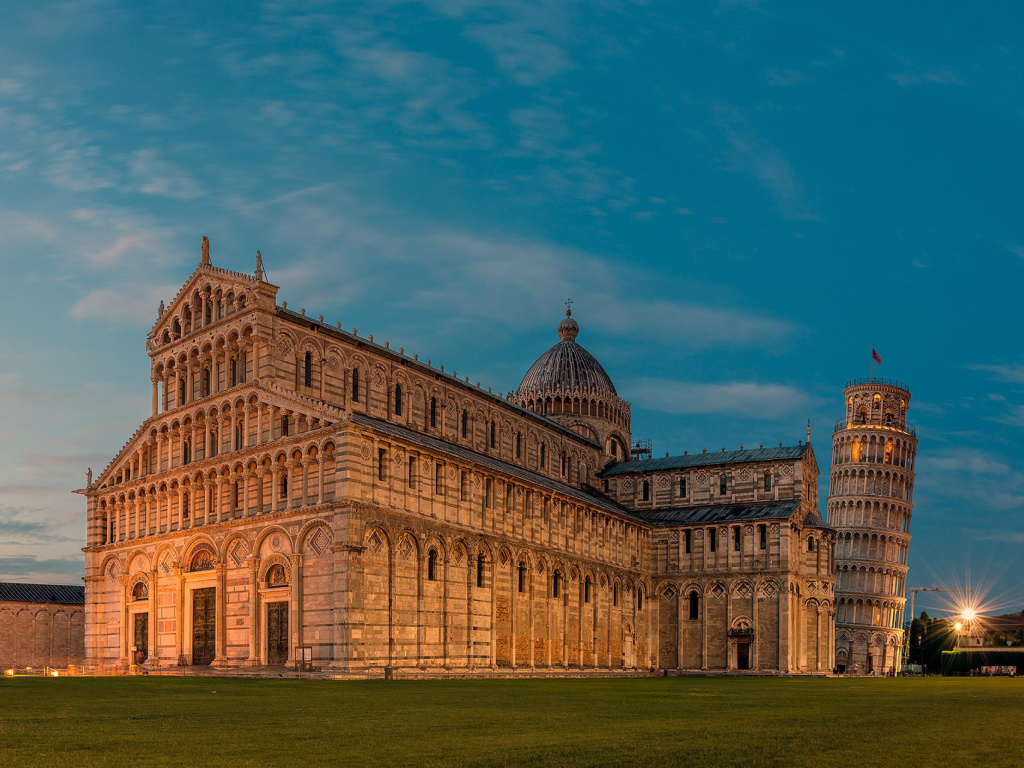 Screenshot №1 pro téma Pisa Cathedral and Leaning Tower 1024x768