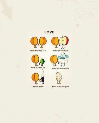 Love How It Ends - Obrázkek zdarma pro Nokia X2