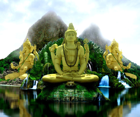 Screenshot №1 pro téma Buddhist Temple 480x400