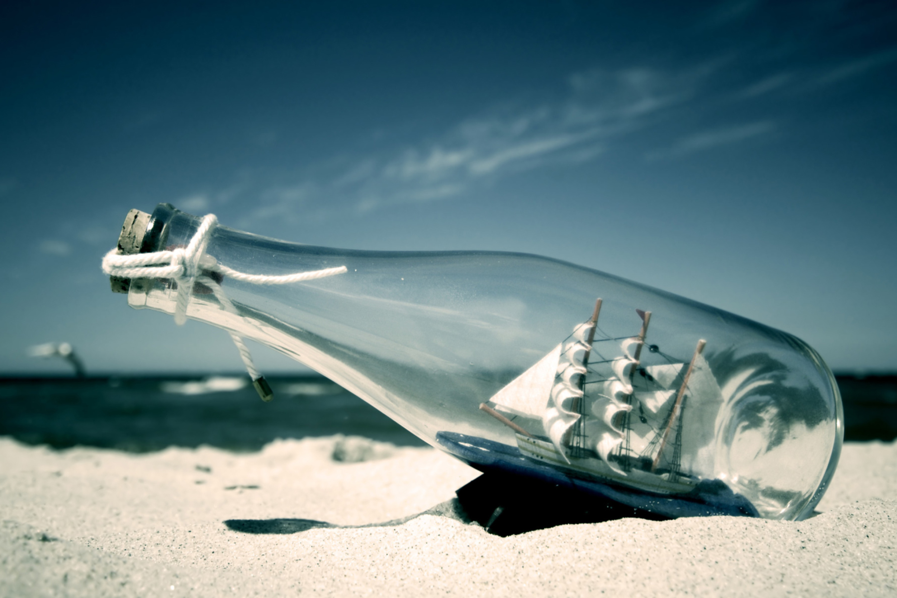 Fondo de pantalla Ship In A Bottle 2880x1920