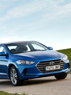 Hyundai Elantra wallpaper 240x320