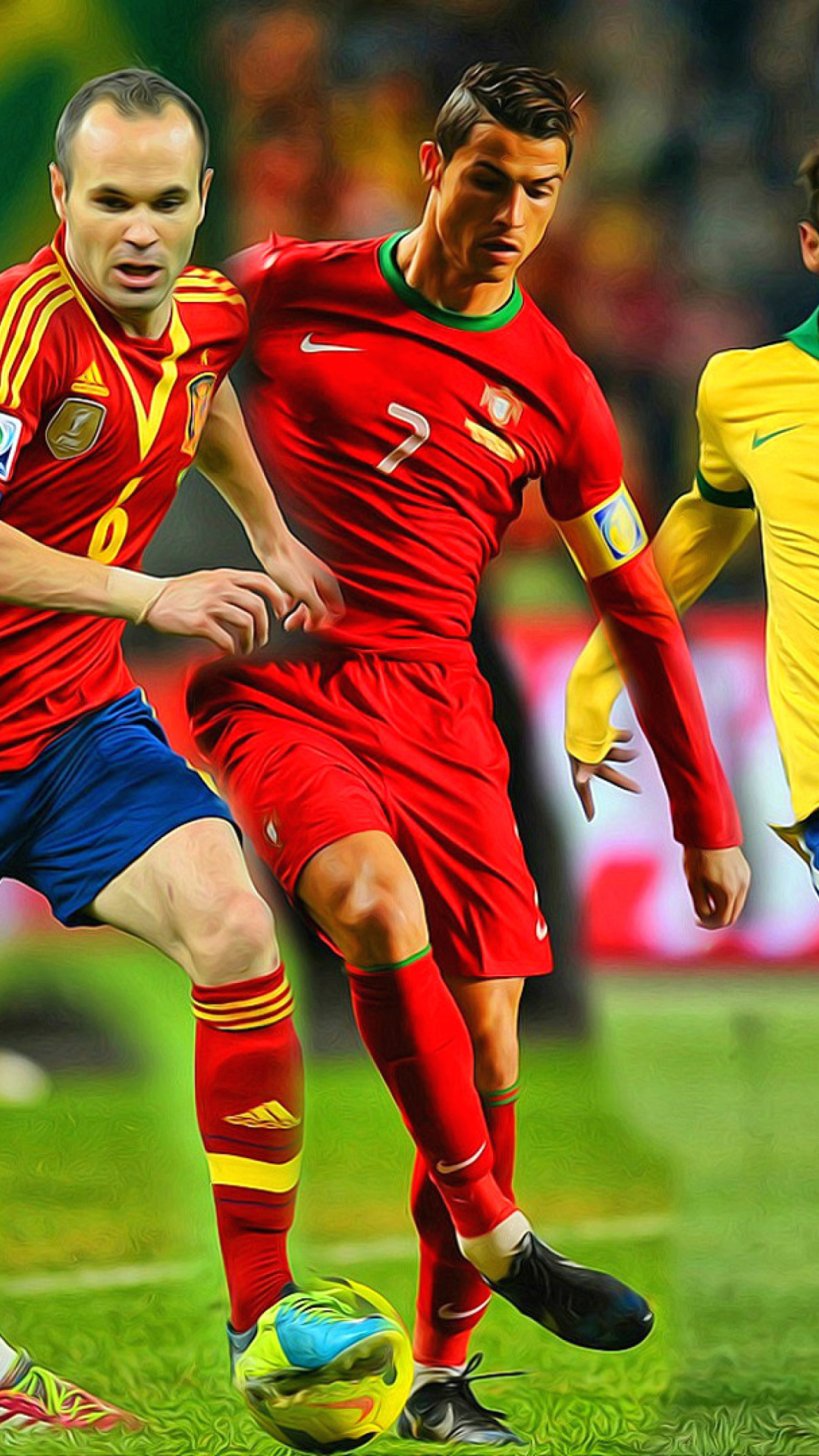 Fondo de pantalla World Cup Collage 1080x1920