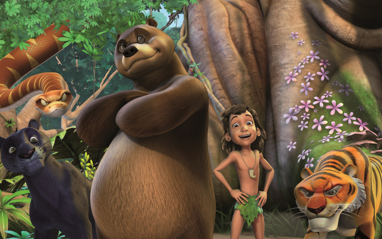 Das The Jungle Book Wallpaper 1280x800