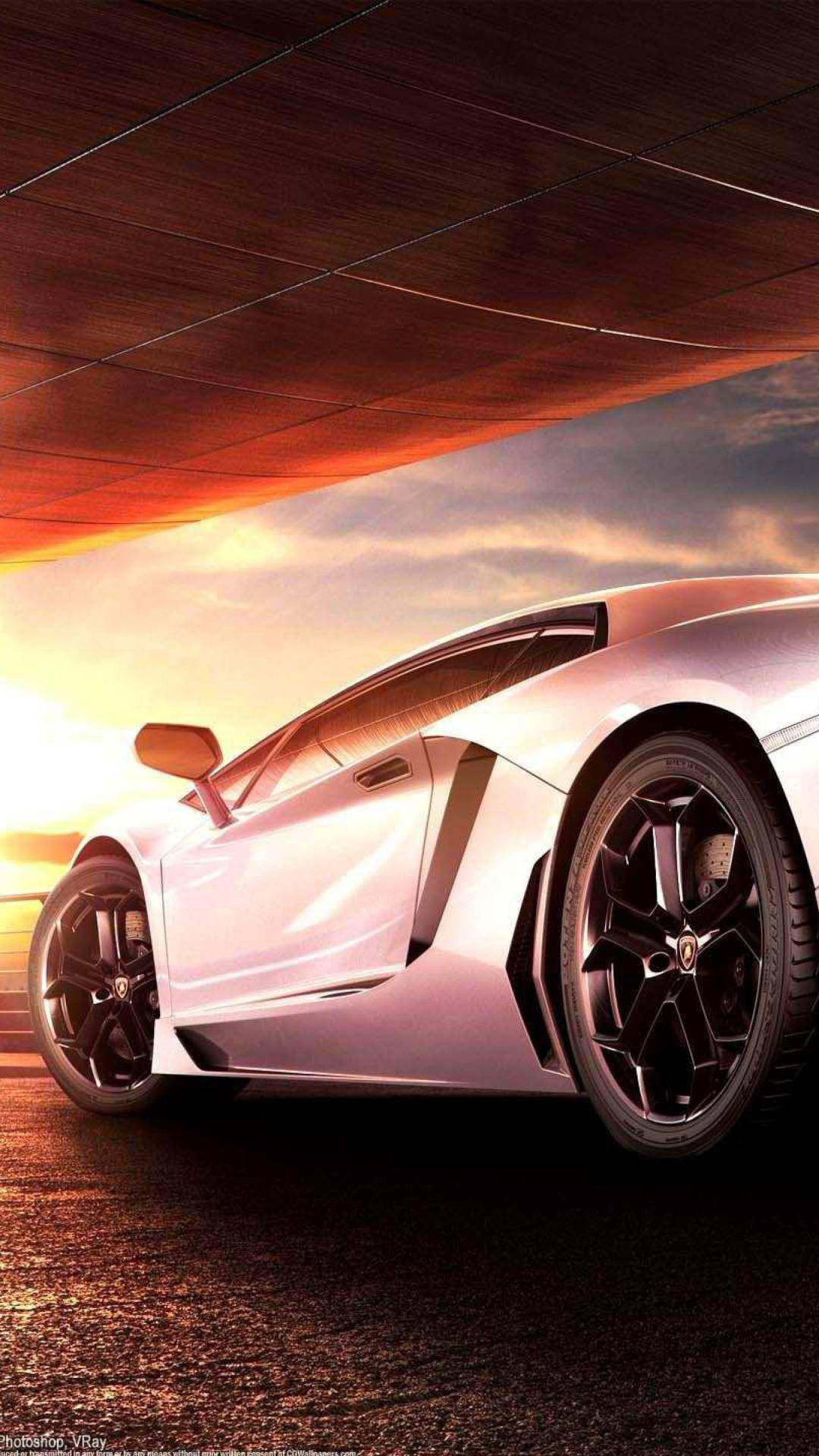 Fondo de pantalla Lamborghini Aventador LP 700 4 HD 1080x1920