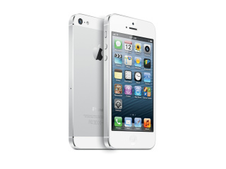 Screenshot №1 pro téma New White iPhone 5 320x240