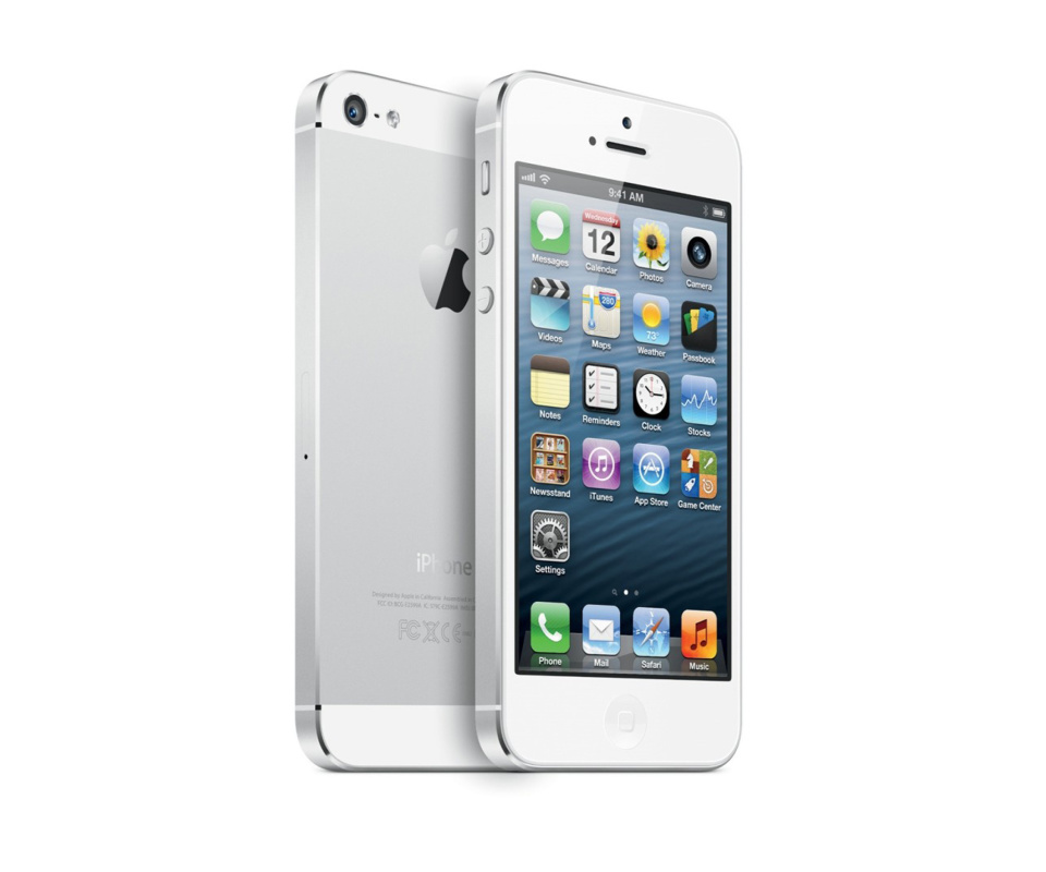 Screenshot №1 pro téma New White iPhone 5 960x800