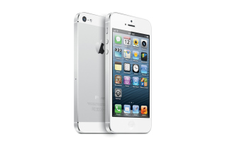New White iPhone 5 - Obrázkek zdarma pro Motorola DROID 3