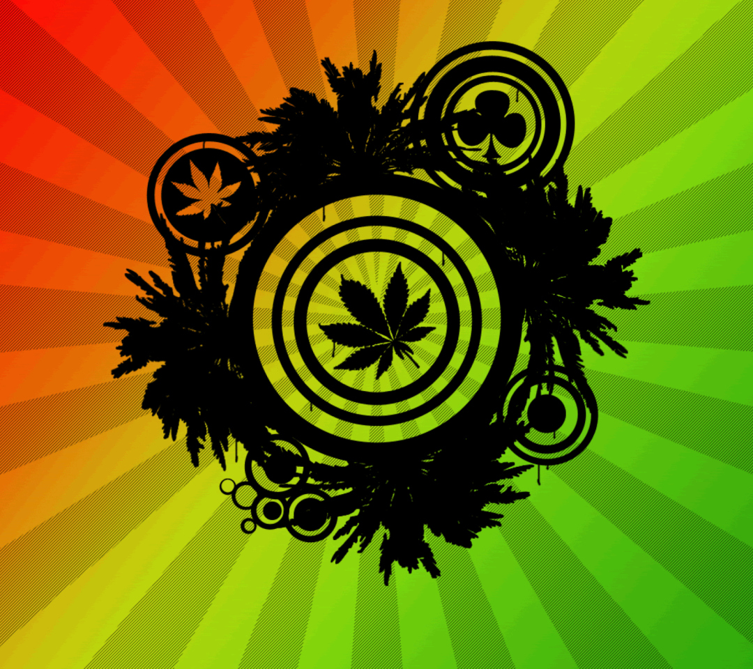 Das Marijuana Wallpaper 1080x960