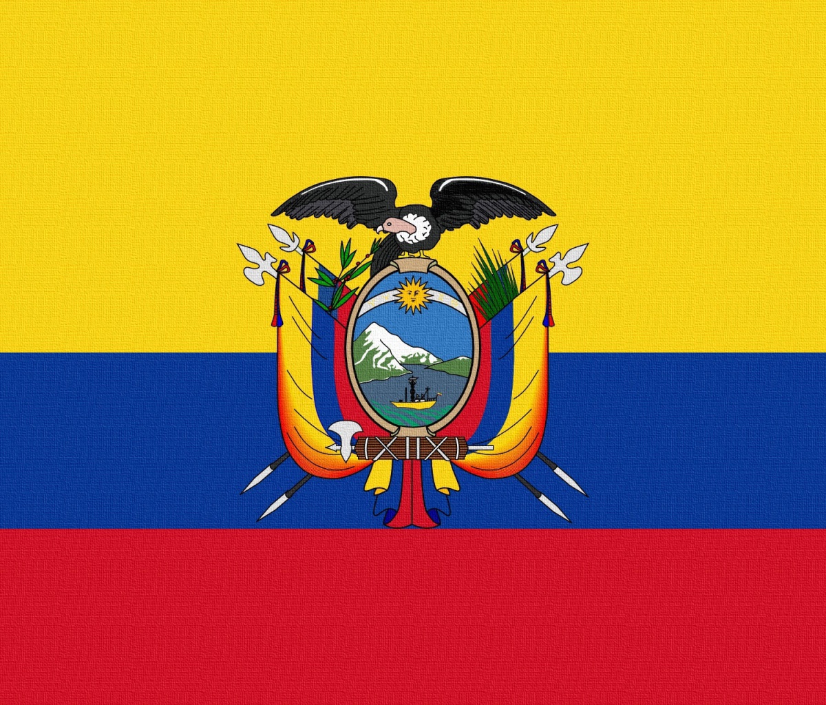 Screenshot №1 pro téma Ecuador Flag 1200x1024