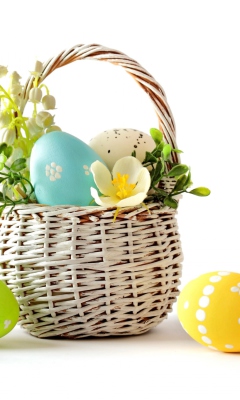 Screenshot №1 pro téma Easter Basket 240x400