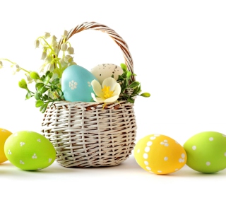 Easter Basket - Obrázkek zdarma pro 208x208