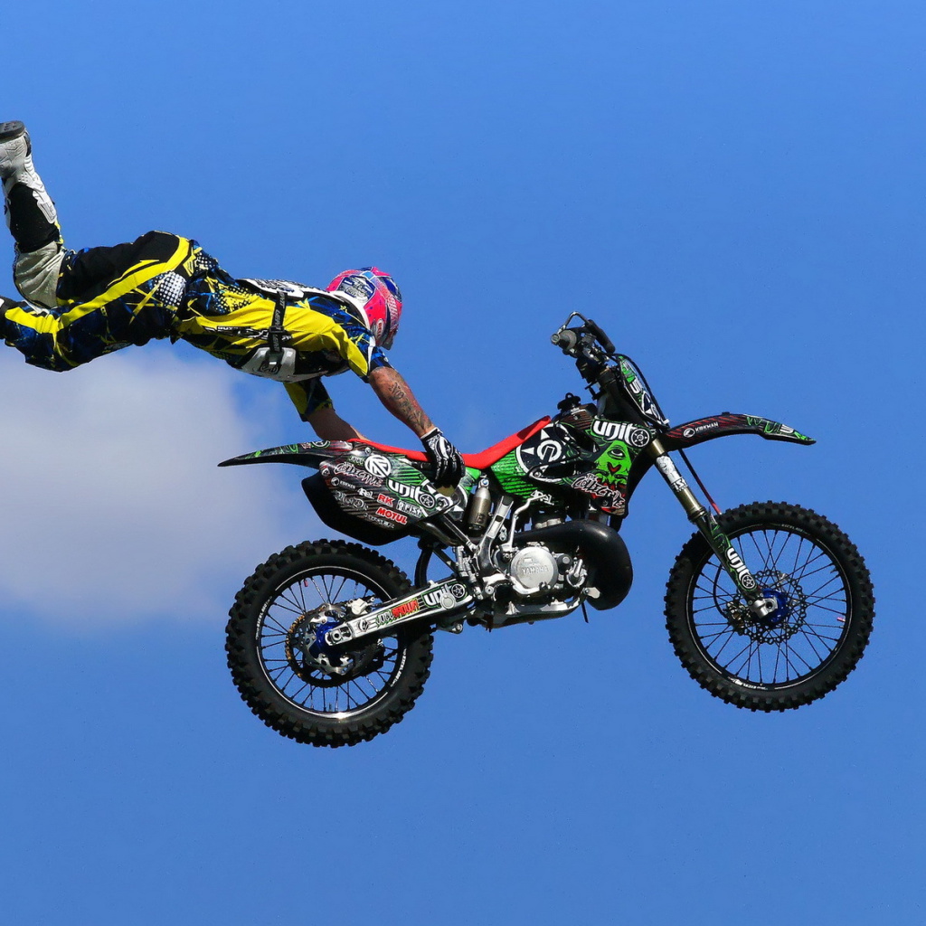Screenshot №1 pro téma Motorcyclist Ride Jump 1024x1024