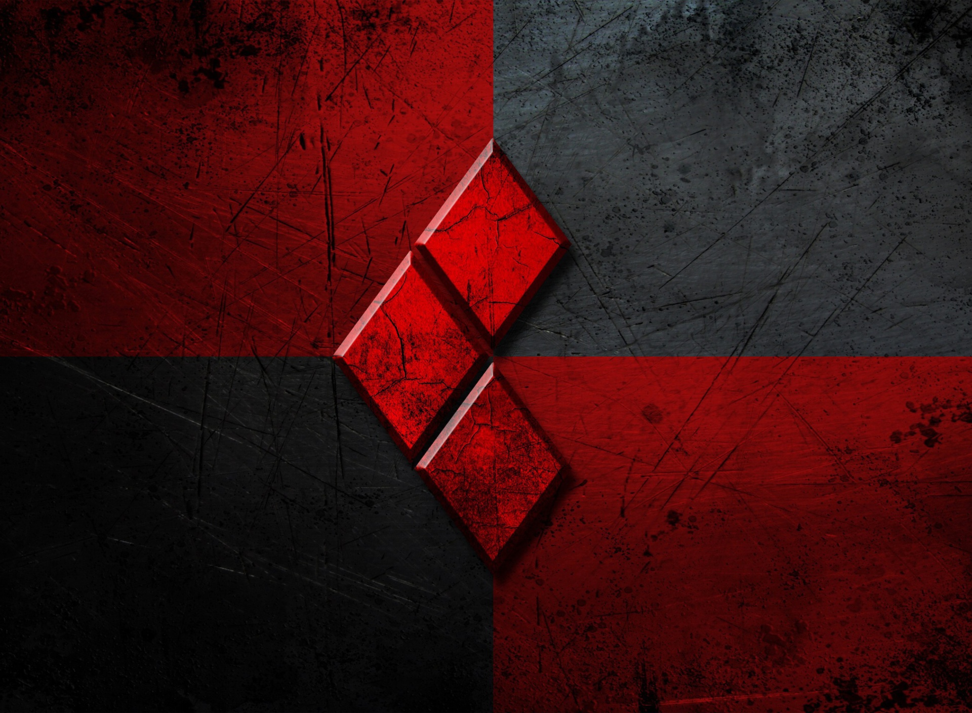 Fondo de pantalla Red Rhombus 1920x1408