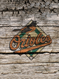 Sfondi Baltimore Orioles Baseball Team from Baltimore, Maryland 240x320