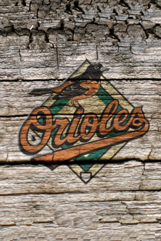 Обои Baltimore Orioles Baseball Team from Baltimore, Maryland 320x480