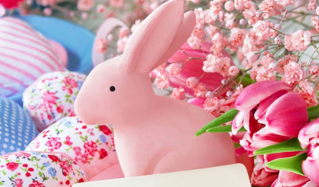 Screenshot №1 pro téma Pastel Easter Decoration 1024x600