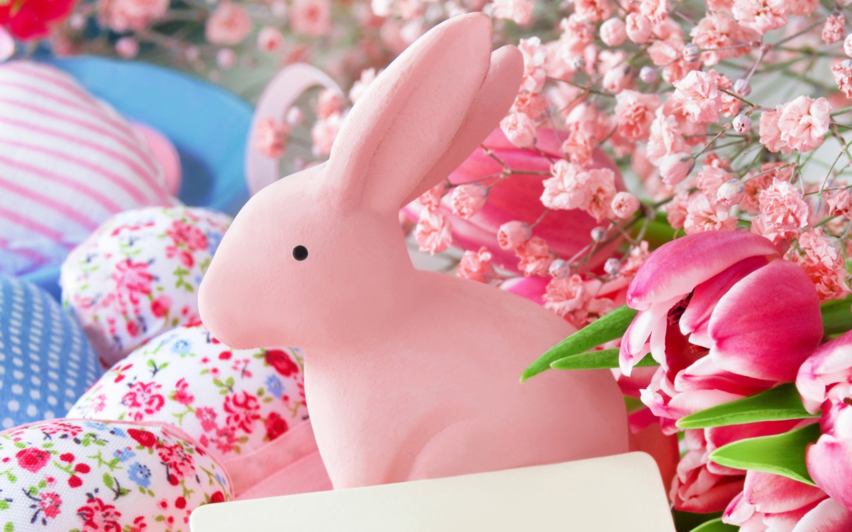 Das Pastel Easter Decoration Wallpaper 1680x1050