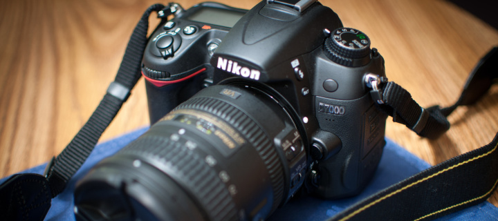 Fondo de pantalla Nikon D7000 720x320